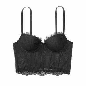 victoria secret lace corset top